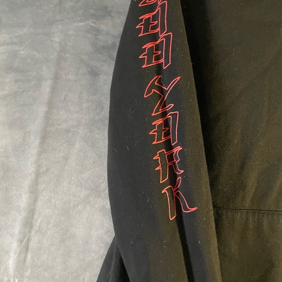 Zoo York Hoodie Youth XL Anime Dragon Sushi Graphic Print Pullover Streetwear - Picture 4 of 9